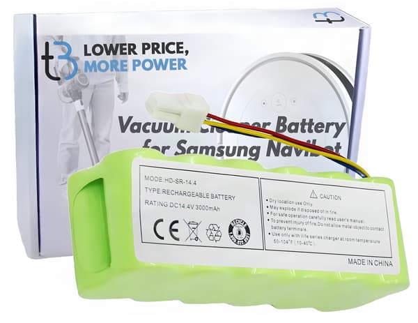 Batteri 14,4 V 3000 mAh till Samsung Navibot SR8845