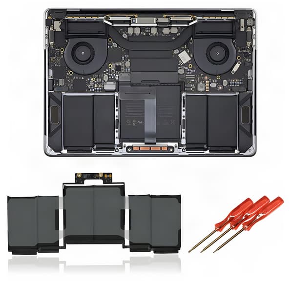 Batteri för MacBook Pro 13" A1989/A2251 A1964 5086 mAh Original TI