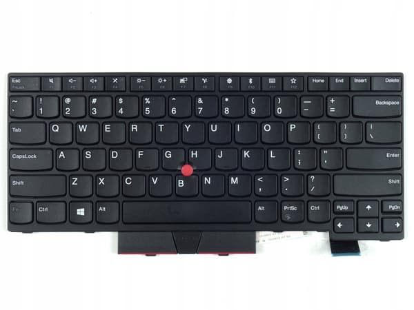 Tangentbord Lenovo ThinkPad T470/T480, US-layout, utan bakgrundsbelysning