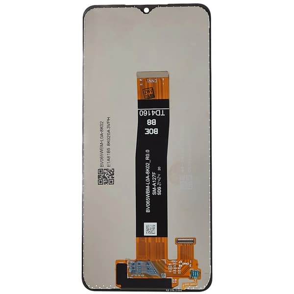 LCD-display med pekskärm för Samsung Galaxy A12 A125F/A125M, svart
