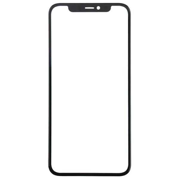 Skärmglas med högtalarnät och OCA-lim till iPhone 11 Pro