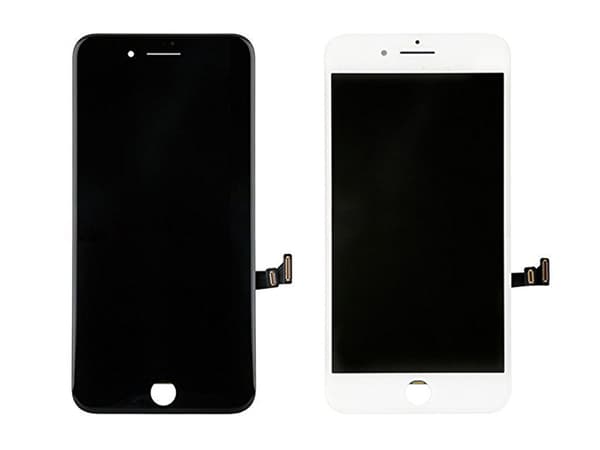 LCD-skärm med pekskärm och ram för iPhone 8, OEM, 3D Touch