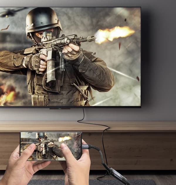 JSAUX USB-C till HDMI-adapter 4K@30Hz CV0049