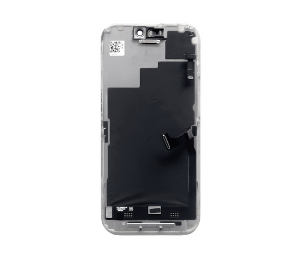 Original OLED-skärm till Apple iPhone 15 Pro, 120 Hz, nytt glas, Diagnostic-flex