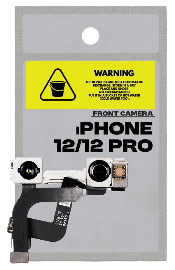 Original frontkamera för iPhone 12/12 Pro OEM, demonterad del
