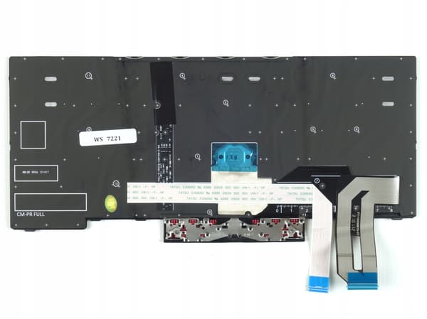 Tangentbord för Lenovo ThinkPad T14 Gen 1/2, P14s Gen 1/2, LED-belysning