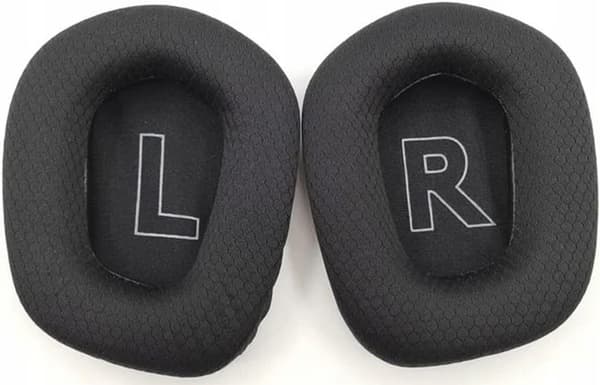 Öronkuddar i memoryskum för Logitech G733/G335/G535, svarta