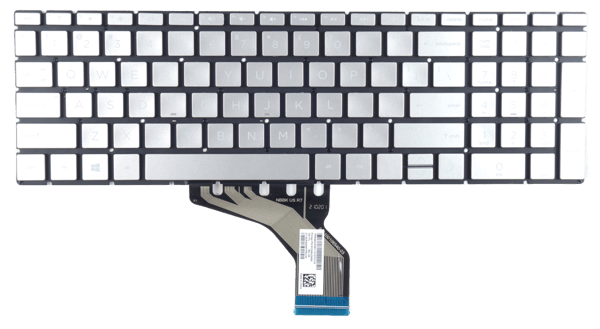Tangentbord för Asus VivoBook X515JA/X515D, LED-belysning, QWERTY US
