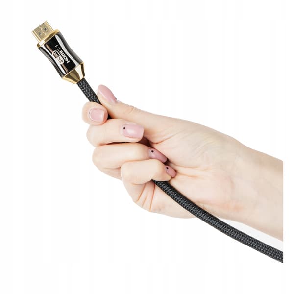 Tradebit HDMI 2.1-kabel 1 m, 8K 60 Hz, 4K 120 Hz, 48 Gbit/s