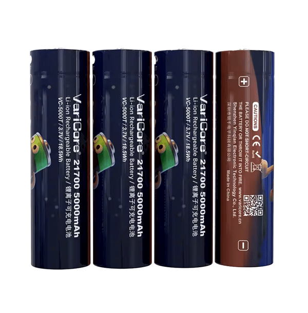 VariCore VC-5000T 21700 Li-ion-batteri 3,7 V 5000 mAh med USB-C