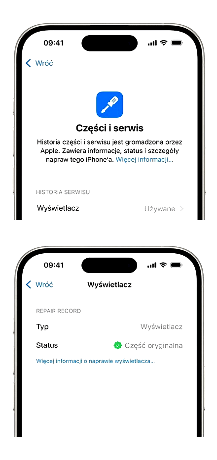 Original OLED-skärm till Apple iPhone 15 Pro, 120 Hz, nytt glas, Diagnostic-flex