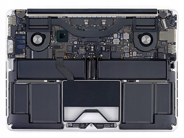 Batteri för Apple MacBook Pro 13 A1425/A1437, 6600 mAh, 2012–2013