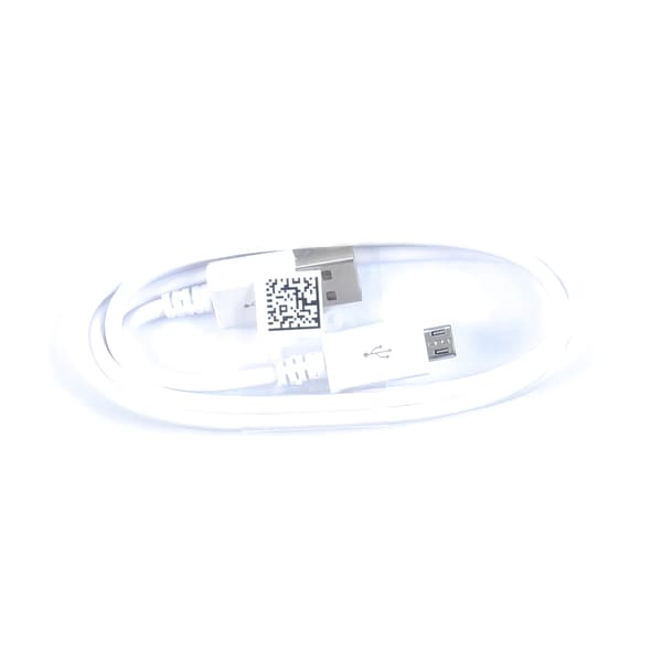 USB-A till Micro-USB-kabel 1 m, vit – för laddning och dataöverföring