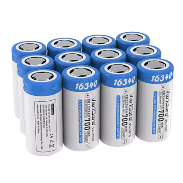 VariCore VC-1670 16340 Li-ion-batteri 3,7 V 700 mAh