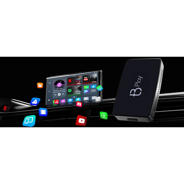 Biladapter TB Play Carplay/Android Auto Android 12 TRADEBIT