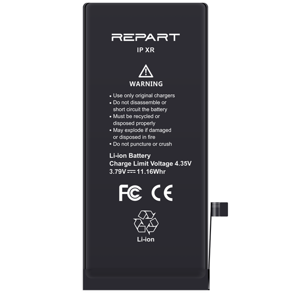 Batteri till Apple iPhone XR 2942 mAh Li-ion med lim