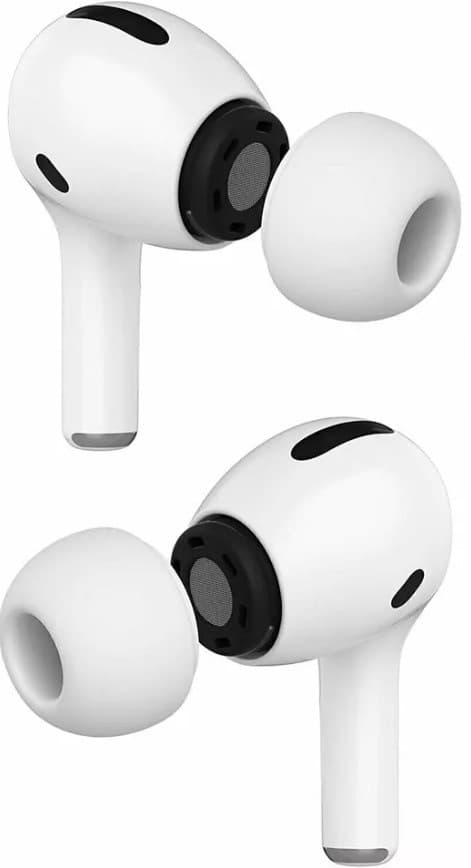 Silikonöronproppar för Apple AirPods Pro 1/2/3, S/M/L, svarta