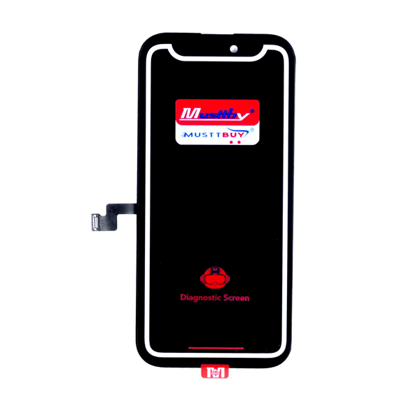 Skärm till iPhone 16 Pro Max 120 Hz Soft OLED med Diagnostic Flex