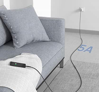 JSAUX USB-C-hane till USB-C-hona adapterkabel 100W/5A 1M