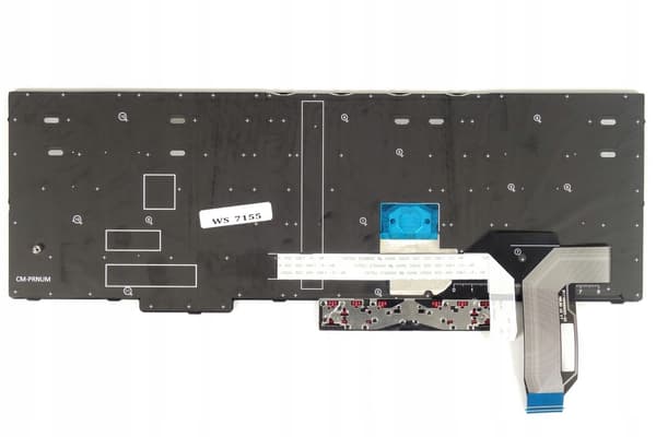 Tangentbord för Lenovo ThinkPad T590/E580, US-layout