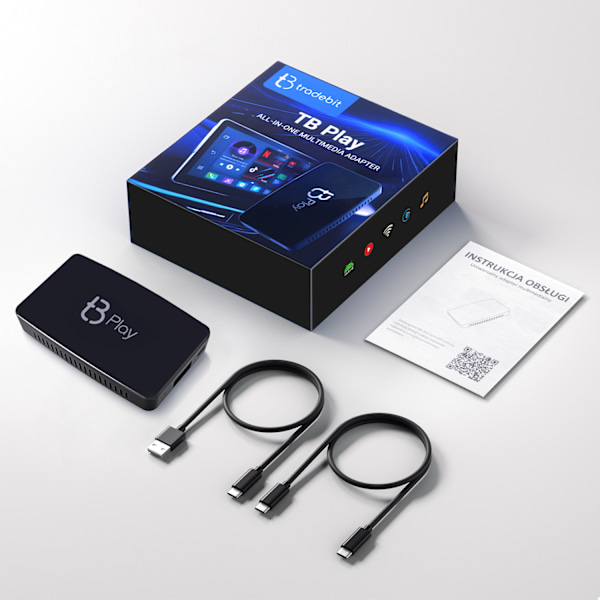 Biladapter TB Play Carplay/Android Auto Android 12 TRADEBIT