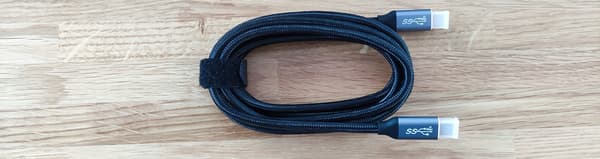 USB-C till USB-C Kabel 100W PD 3.0 QC 4.0 2 m Svart