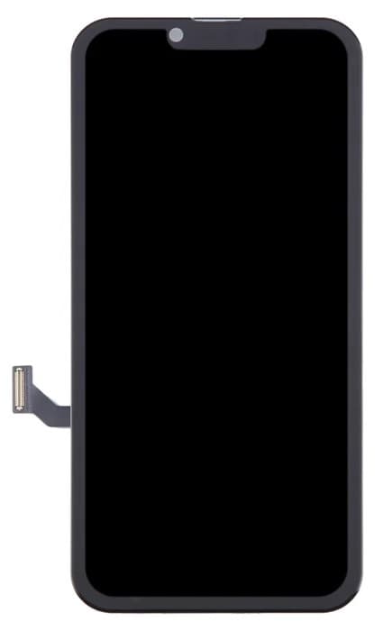 Display för Apple iPhone 14, Hard OLED med utbytbart IC-chip