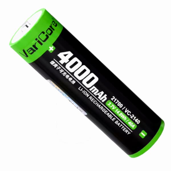 VariCore Plus VC-2140 21700 Li-ion-batteri 3,7 V 4000 mAh
