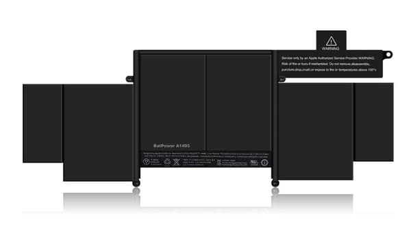 Batteri för Apple MacBook Pro 13" Retina A1502, 6300 mAh, TI-krets