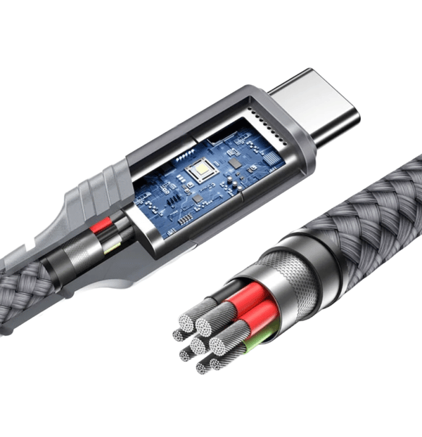 JSAUX USB-C till 3,5 mm ljudadapter med DAC, honkontakt, 10 cm