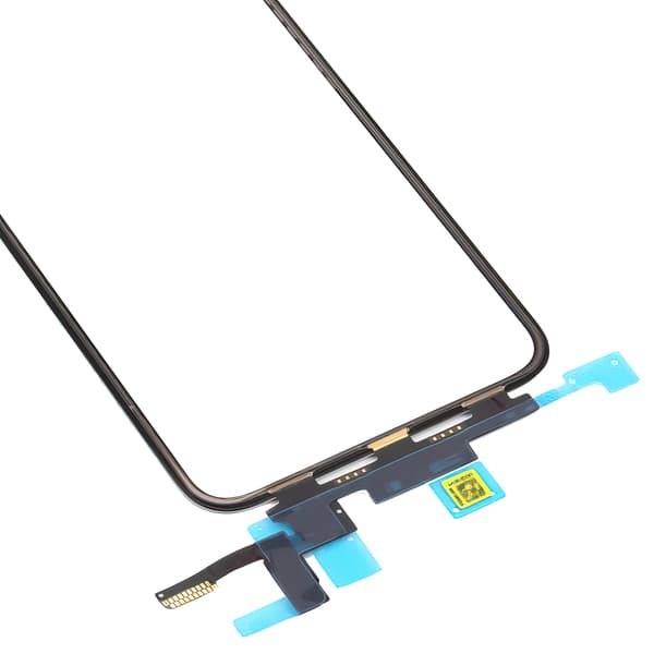 Displayglas med touch, OCA-lim, kort flex och IC-kontroller för iPhone XS