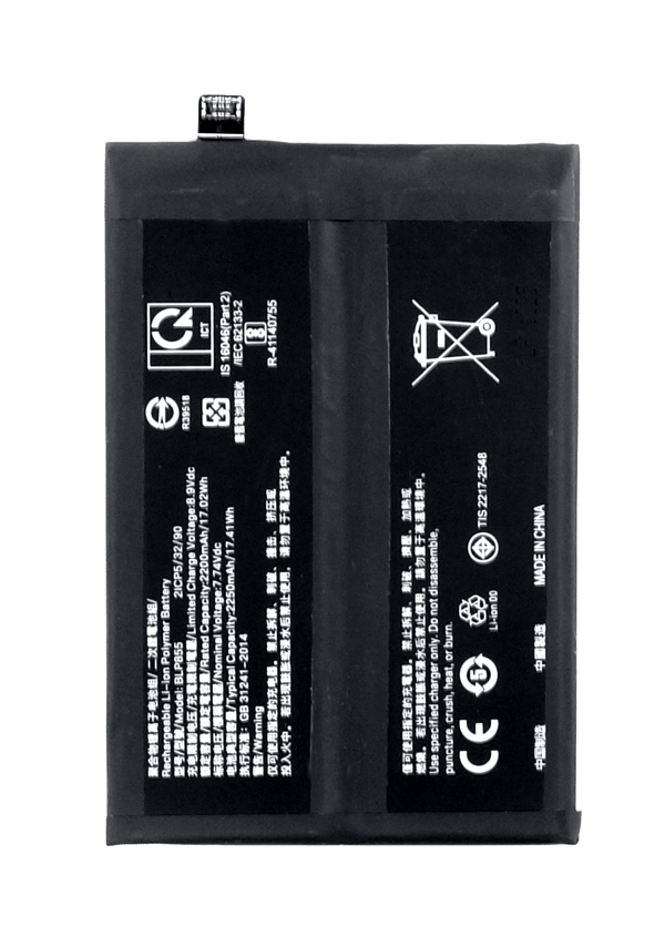 Batteri Oppo Reno 6 Pro 5G/Reno 8 5G/Find X5 Lite BLP855 med monteringstejp