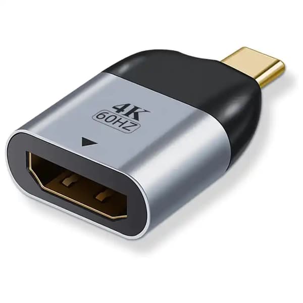 USB-C till HDMI-adapter 4K 60 Hz, Thunderbolt 3, Plug & Play