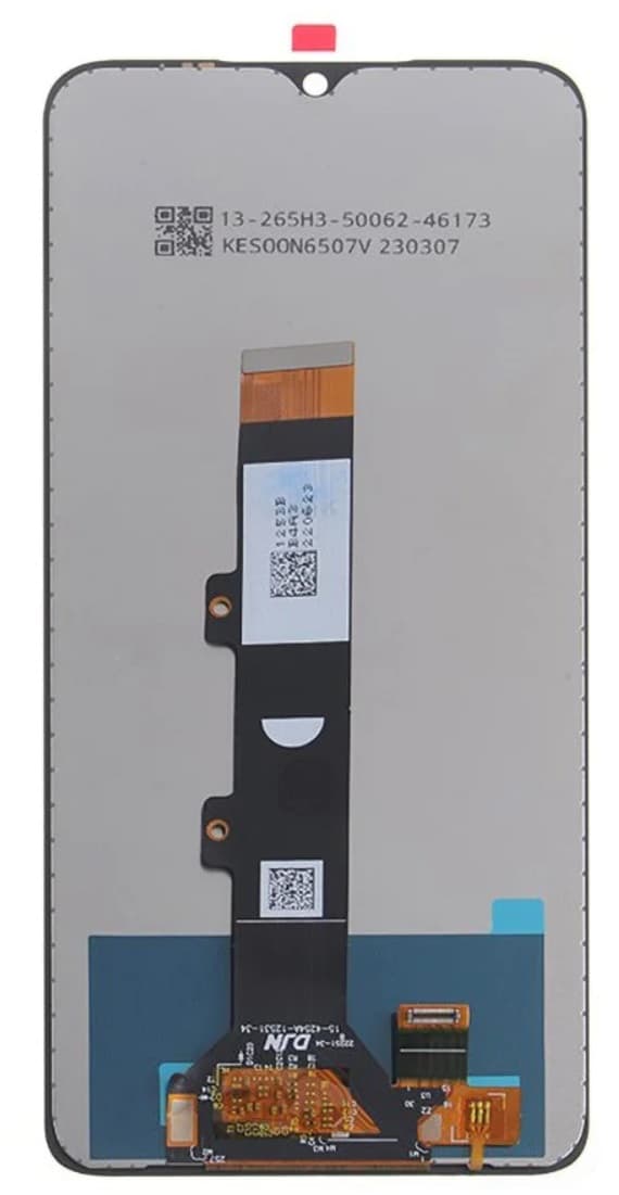 Original LCD-display med pekskärm till Motorola Moto E22/E22i, renoverad