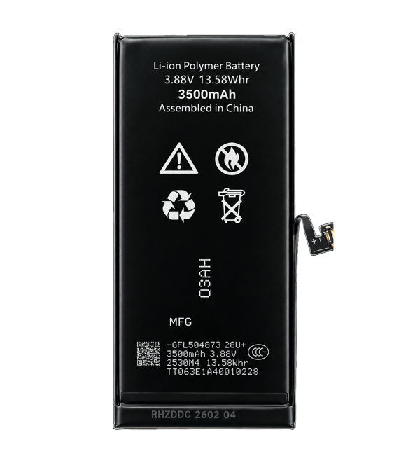 Batteri till iPhone 13, 3500 mAh, High Capacity, Diagnostic
