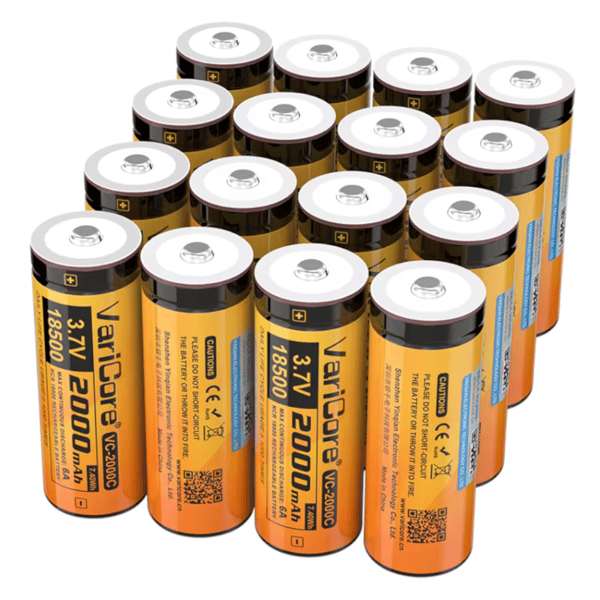 VariCore VC-2000C Plus 18500 Li-ion batteri 3,7V 2000mAh