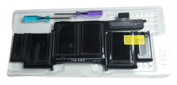 Batteri för Apple MacBook Pro 13" Retina A1502, 6300 mAh, TI-krets
