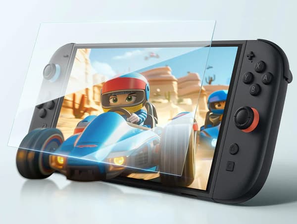 JSAUX 9H HD härdat displayskyddsglas för NINTENDO SWITCH 2