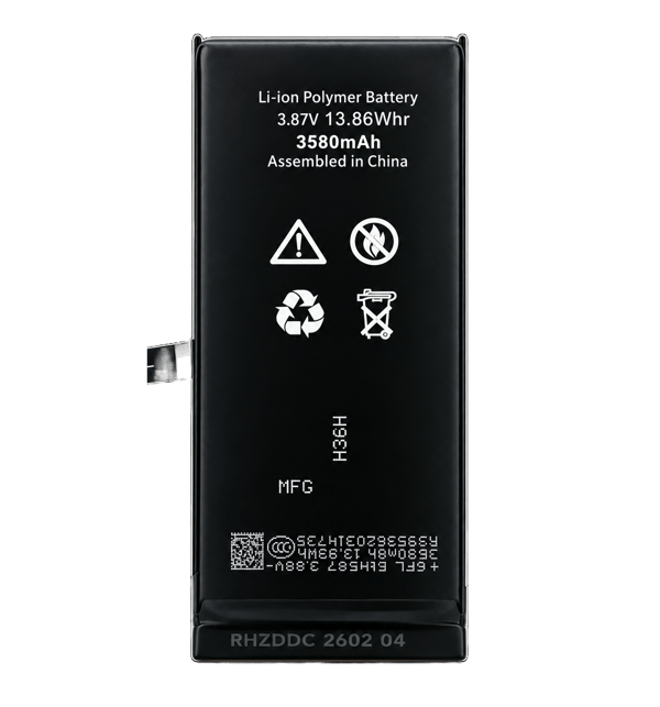 Batteri till iPhone 14 A2882/A2649, 3580 mAh, Diagnostic High Capacity