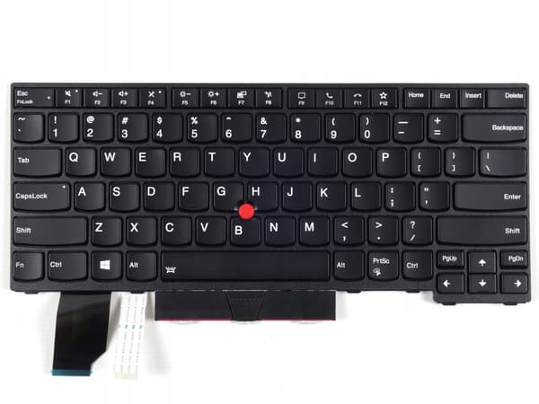 Tangentbord för Lenovo ThinkPad L14 Gen 1/Gen 2 med LED-belysning