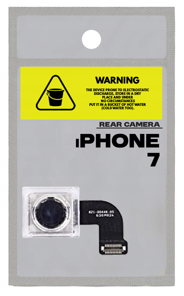 Original bakre kamera till iPhone 7 OEM