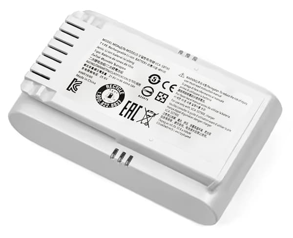 Batteri till Samsung Jet 70/75, 21,6 V, 4000 mAh, VCA-SBT90E, vit