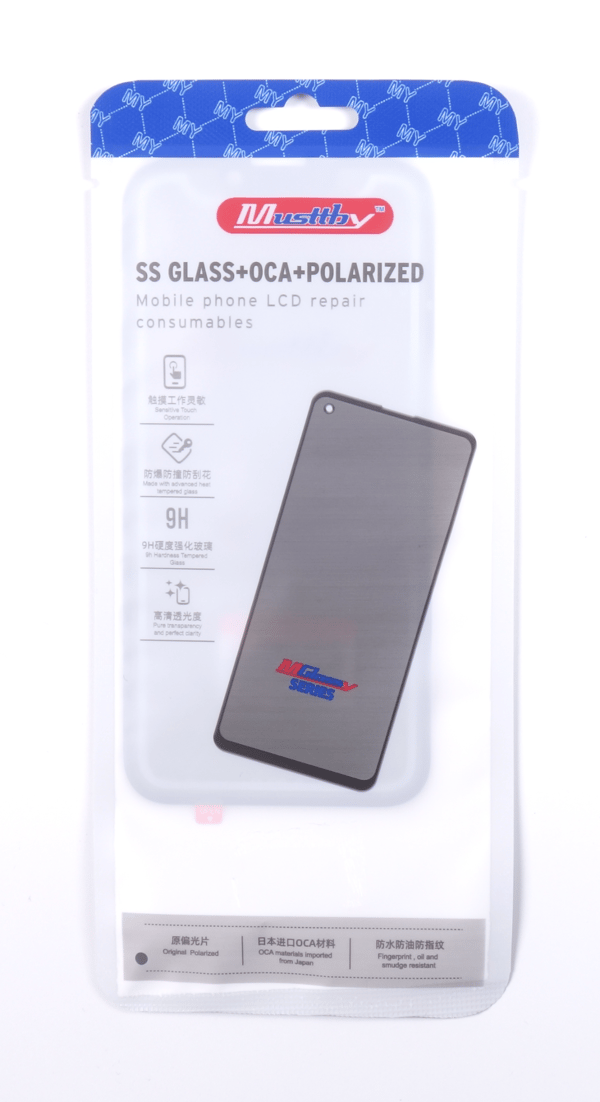 MUSTTBY Polariserat Displayglas med OCA för Apple iPhone 14 Plus