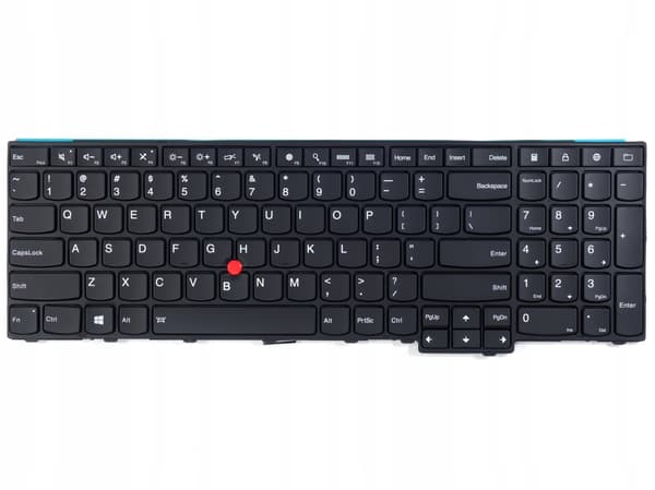 Tangentbord för Lenovo ThinkPad T540 med LED-belysning