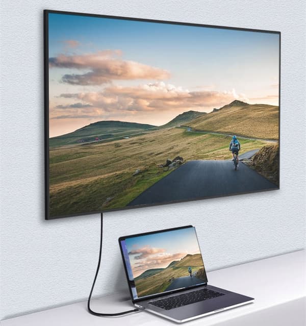 USB-C till USB-C Kabel 100W PD 3.0 QC 4.0 2 m Svart