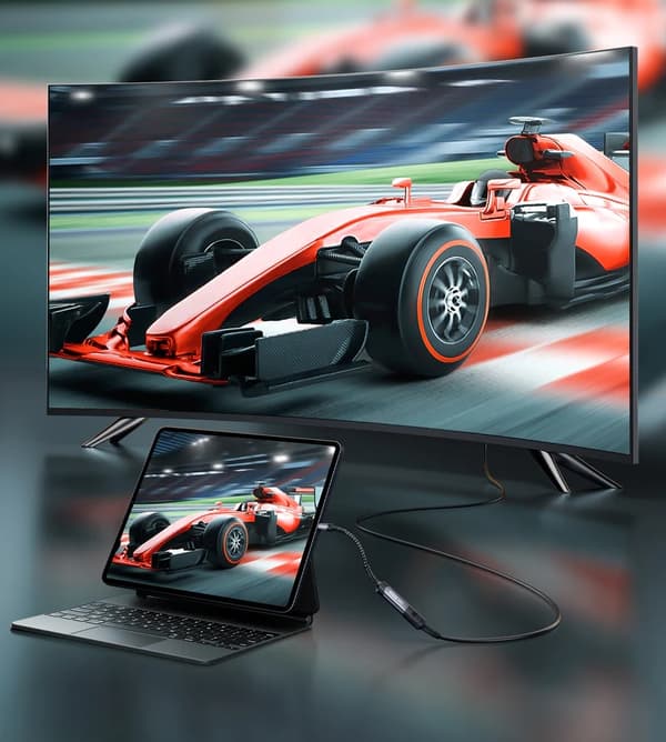 JSAUX USB-C till HDMI-adapter 4K@30Hz CV0049