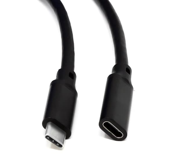 USB-C till USB-C-kabel 2 m, PD 60 W, 10 Gbit/s, QC 3.0, 4K 60 Hz