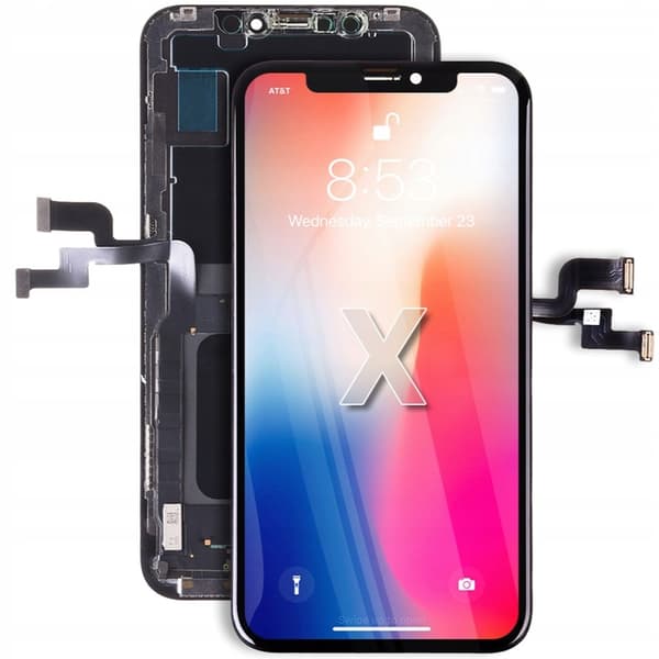 OLED-skärm med ram till iPhone X