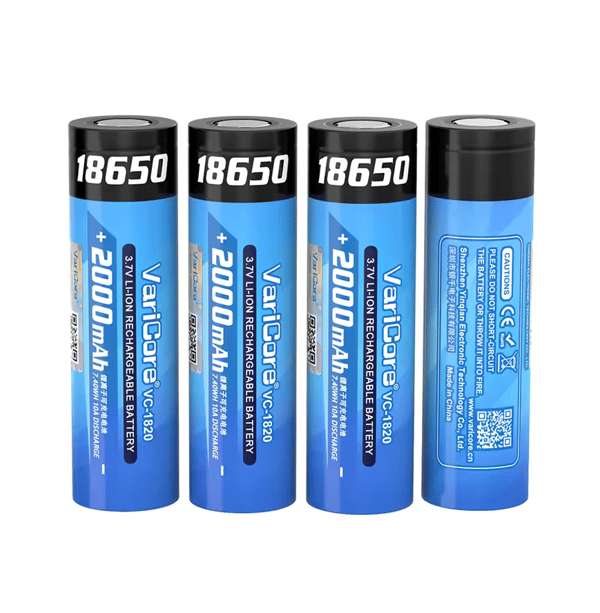 VariCore VC-1820 18650 Li-ion-batteri 3,7 V 2000 mAh