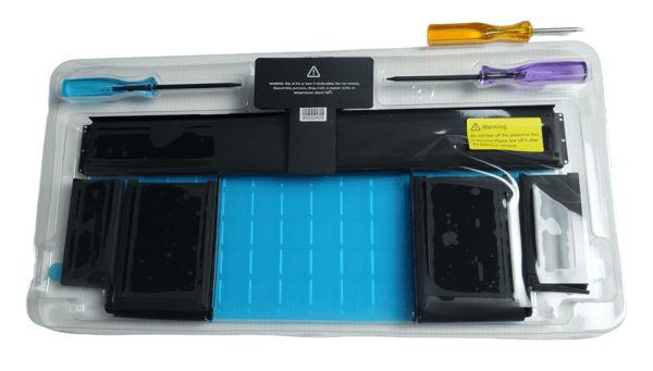 Batteri för Apple MacBook Pro 13 A1425/A1437, 6600 mAh, 2012–2013